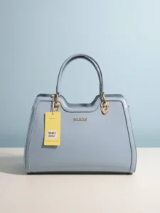 light blue handbag for women