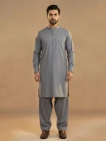 men dusty blue wash wear suit